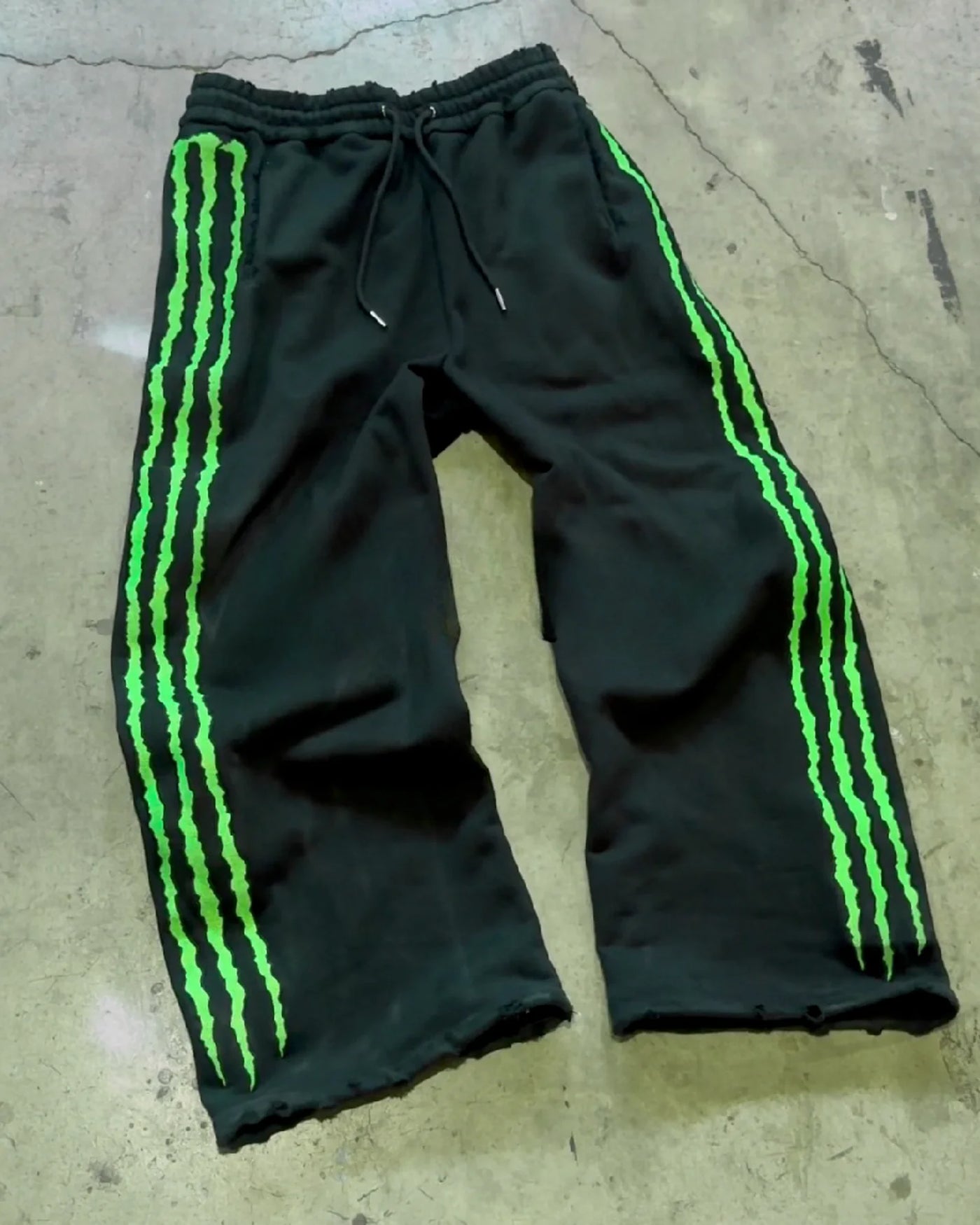 Striped Monster Sweats